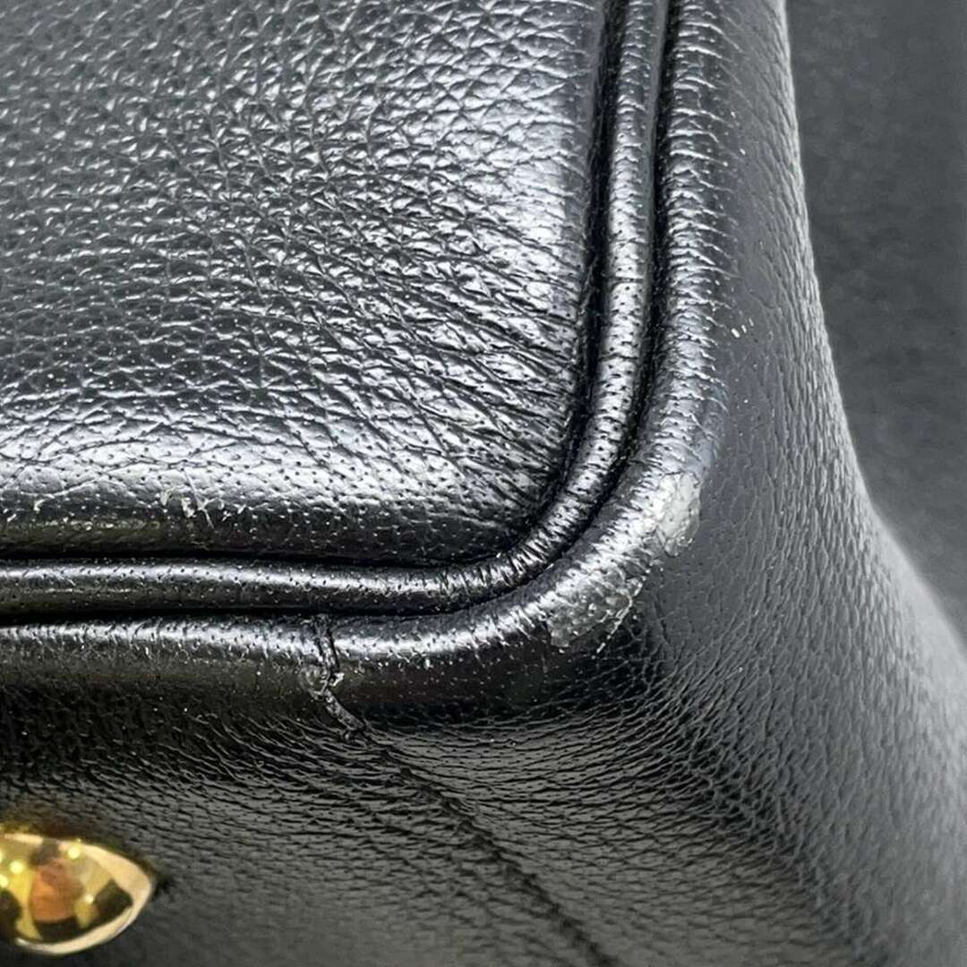 Hermes(エルメス)のエルメス トートバッグ ギャロップ ブラック/ゴールド金具 ブッフルスキッパー □G刻印 HERMES バッグ 黒 レディースのバッグ(トートバッグ)の商品写真