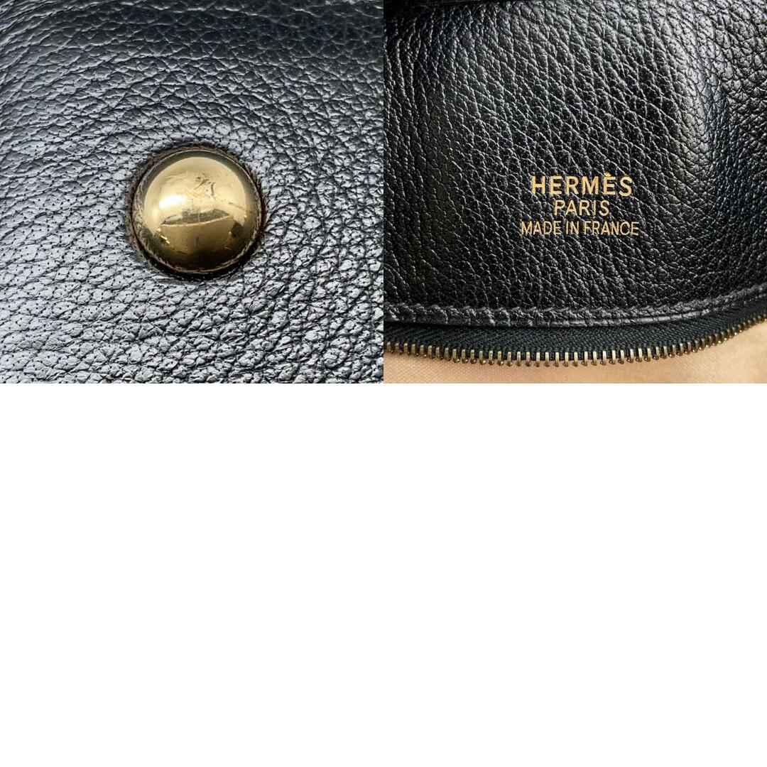 Hermes(エルメス)のエルメス トートバッグ ギャロップ ブラック/ゴールド金具 ブッフルスキッパー □G刻印 HERMES バッグ 黒 レディースのバッグ(トートバッグ)の商品写真