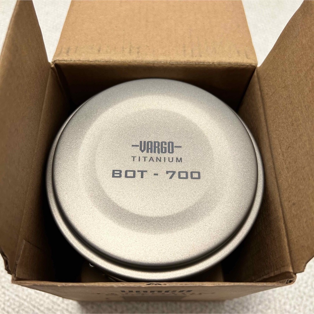 新品　VARGO BOT 700 チタン製　バーゴ　ボット 700 スポーツ/アウトドアのアウトドア(調理器具)の商品写真