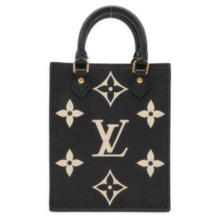 LOUIS VUITTON - ルイヴィトン ハンドバッグ モノグラム・アンプラント プティット・サックプラ M57937 2wayショルダー 黒