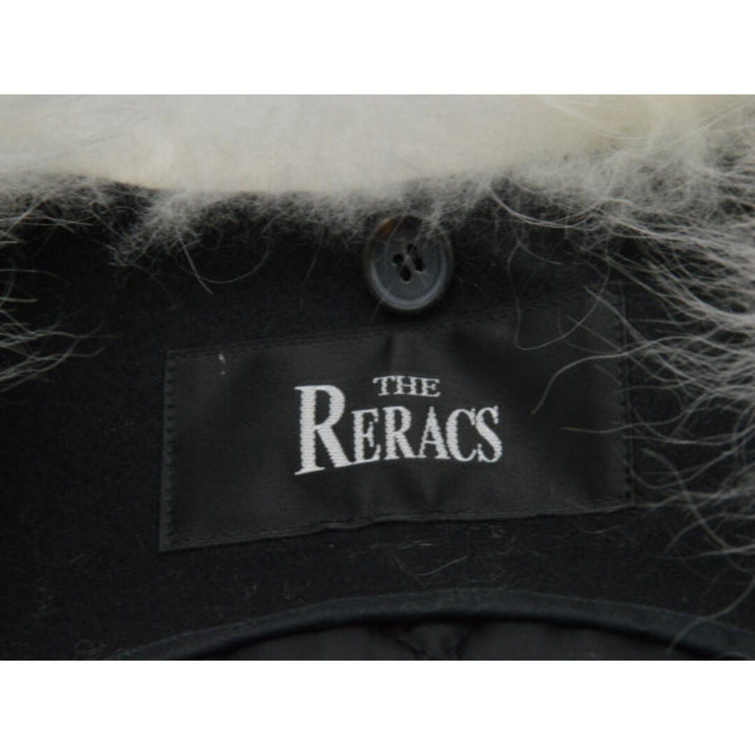THE RERACS(ザリラクス)のザ・リラクス THE RERACS 中綿 カシミヤファー/毛皮 ロングベスト 36サイズ ホワイト 日本製 レディース F-L5629 レディースのトップス(ベスト/ジレ)の商品写真