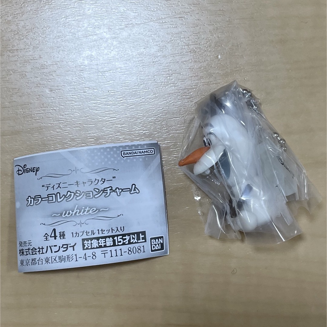 BANDAI(バンダイ)のディズニー　ガチャ　オラフ エンタメ/ホビーのアニメグッズ(キーホルダー)の商品写真