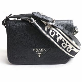 プラダ(PRADA)のPRADA プラダ ヴィッテロダイノ 2Wayショルダーバッグ ブラック 1BD314【中古】(ショルダーバッグ)