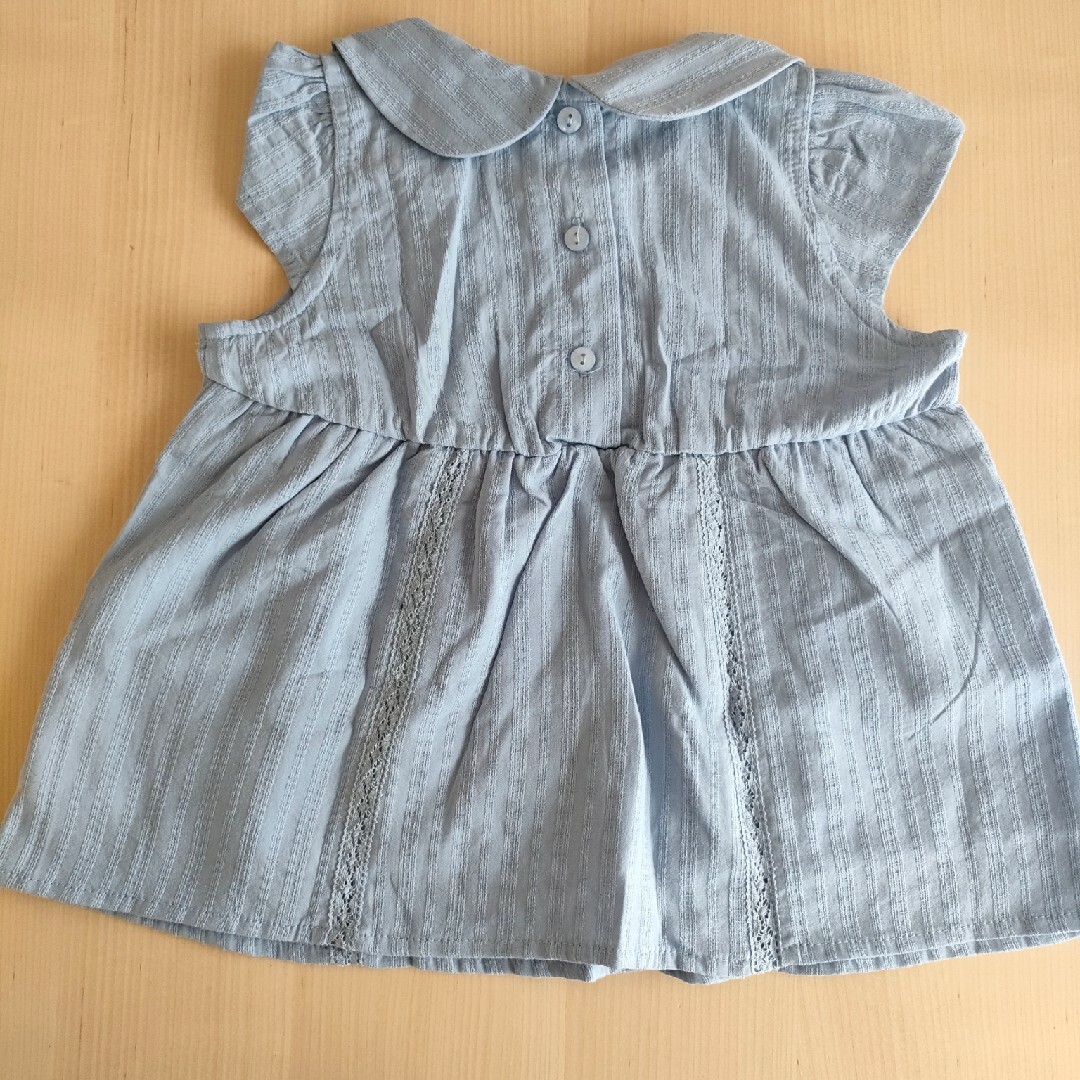 petit main(プティマイン)のプティマイン　刺繍チュニック キッズ/ベビー/マタニティのキッズ服女の子用(90cm~)(Tシャツ/カットソー)の商品写真