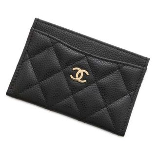 シャネル(CHANEL)のシャネル カードケース クラシック マトラッセ ココマーク キャビアスキン AP0213 CHANEL 定期入れ(パスケース/IDカードホルダー)