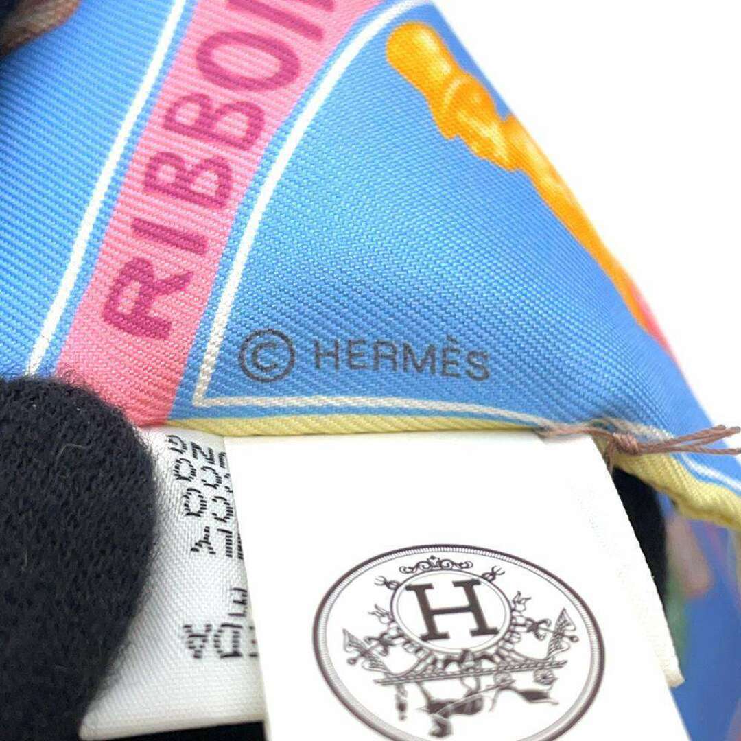 Hermes(エルメス)のエルメス スカーフ ツイリー ファニー・アイスクリーム Funny Ice Cream HERMES 2024春夏 レディースのファッション小物(バンダナ/スカーフ)の商品写真