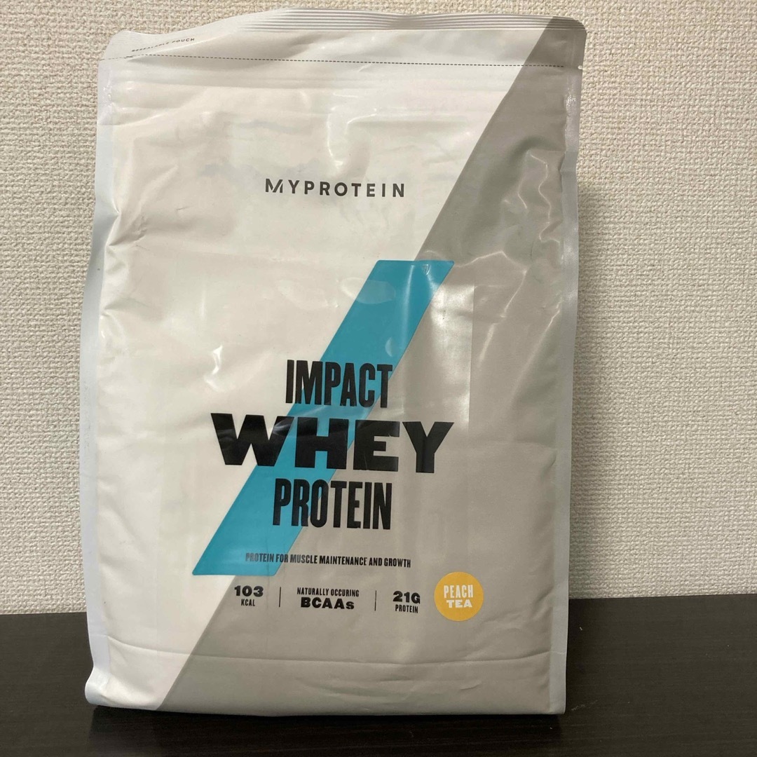 MYPROTEIN(マイプロテイン)の【訳あり】マイプロテイン ホエイプロテイン ピーチティー 2.5kg 食品/飲料/酒の健康食品(プロテイン)の商品写真