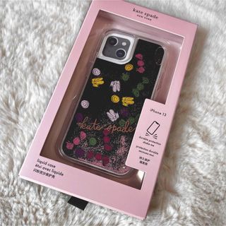 ケイトスペードニューヨーク(kate spade new york)のケイトスペード  iPhoneケース　iPhone13 リキッド　キャンディー　(iPhoneケース)