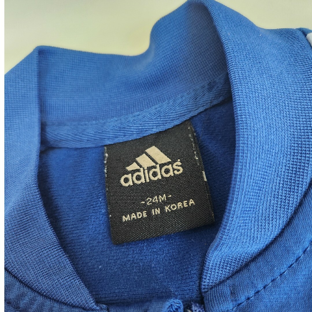 adidas(アディダス)のadidasジャージ セットアップ キッズ/ベビー/マタニティのキッズ服男の子用(90cm~)(ジャケット/上着)の商品写真