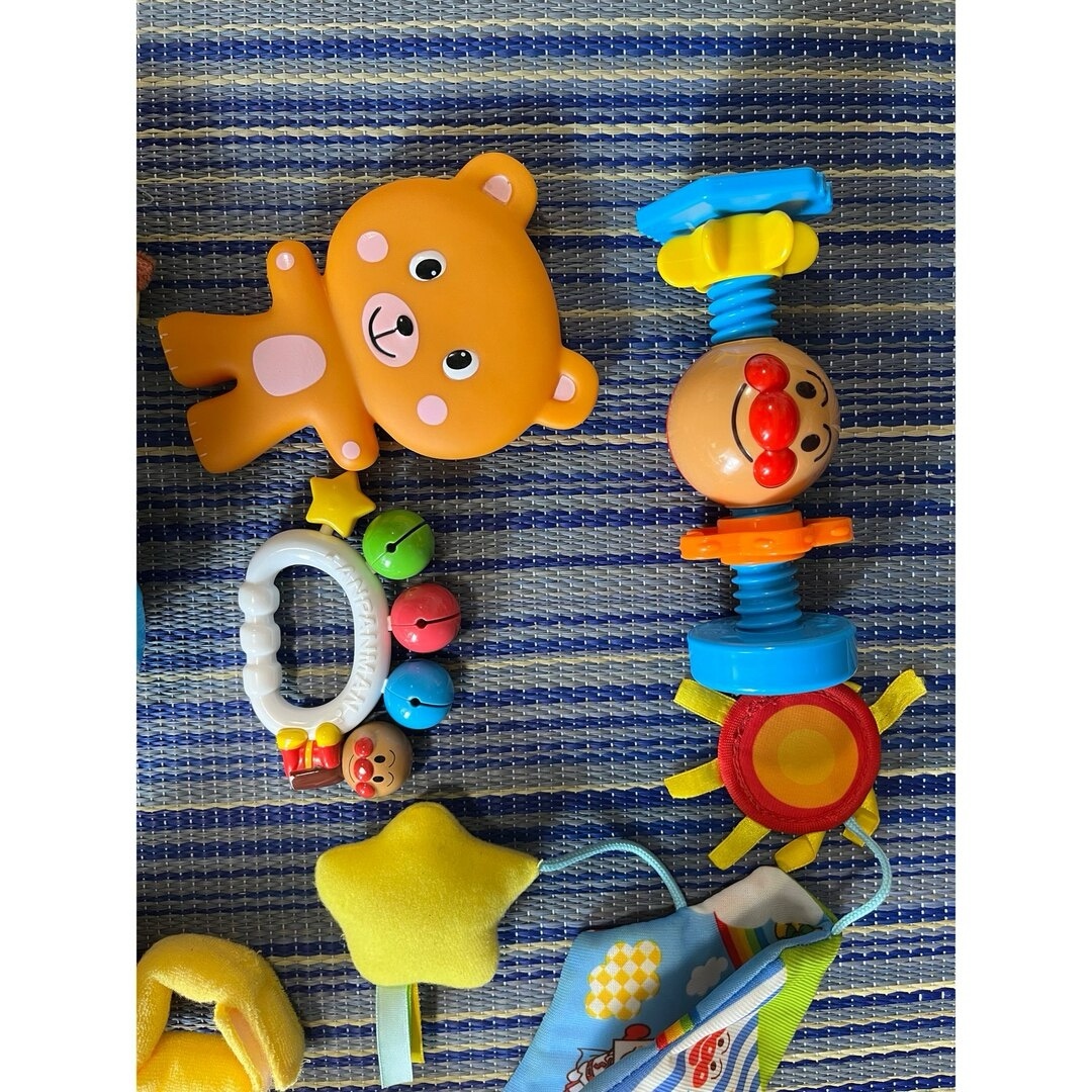 アンパンマン(アンパンマン)の赤ちゃん用おもちゃ ハンドメイドのキッズ/ベビー(おもちゃ/雑貨)の商品写真