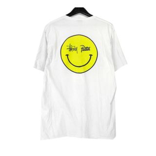 ステューシー(STUSSY)のステューシー STUSSY  × パタ PATTA ■ 【 Smile Logo tee 】 スマイル ロゴ プリント 半袖 Tシャツ w19029(Tシャツ/カットソー(半袖/袖なし))