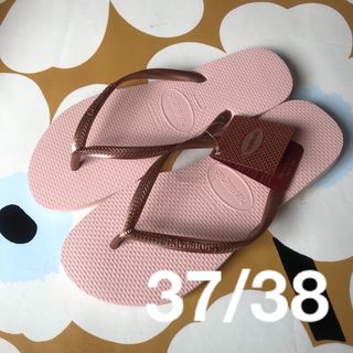 havaianas ハワイアナス サンダル 37-38 正規品