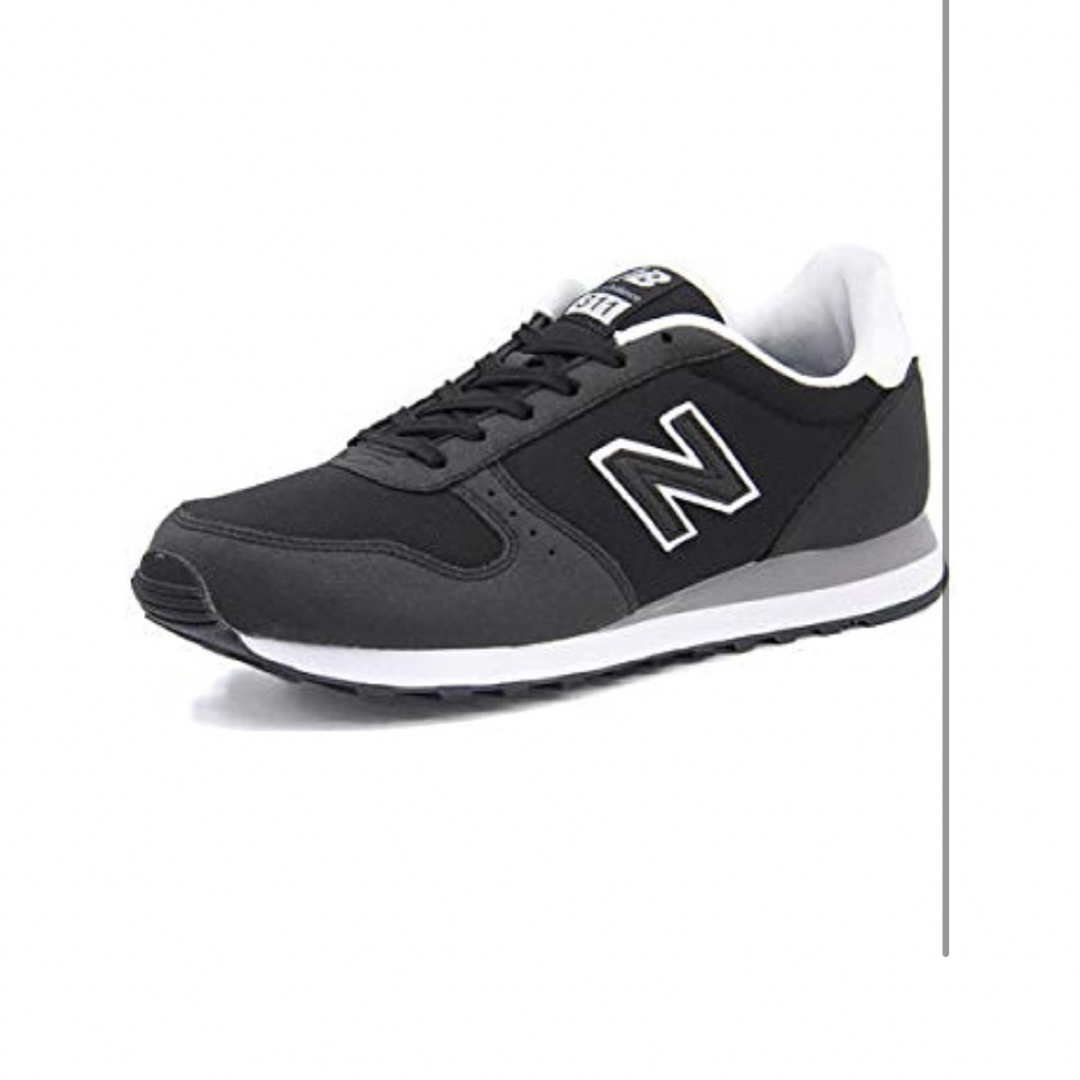 New Balance(ニューバランス)のニューバランス スニーカー　ML311  ブラック　23.5センチ キッズ/ベビー/マタニティのキッズ靴/シューズ(15cm~)(スニーカー)の商品写真