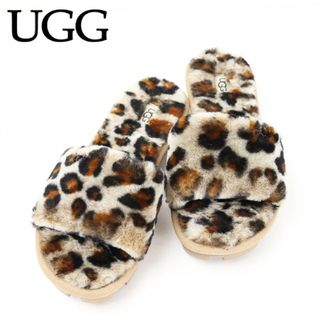 アグ(UGG)のUGG COZETTE LEOPARDフラットサンダル  23.0cm 新品(サンダル)