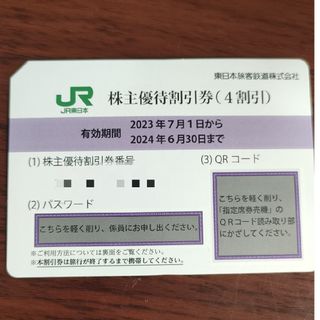 JR東日本　株主優待券×1枚