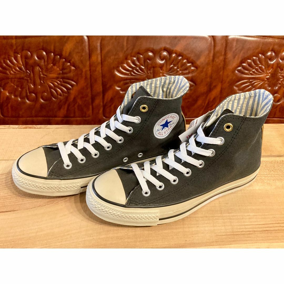 CONVERSE(コンバース)の★希少レア!コンバース オールスター ストライプ ハイカット 26 黒 244★ メンズの靴/シューズ(スニーカー)の商品写真