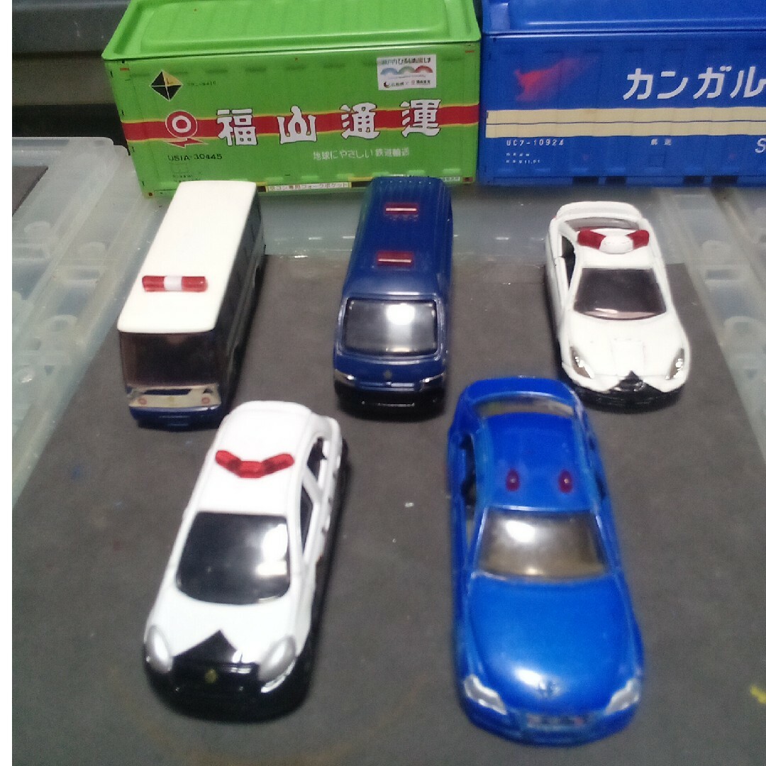 Takara Tomy(タカラトミー)のトミカ　警視庁緊急車両 5台 エンタメ/ホビーのおもちゃ/ぬいぐるみ(ミニカー)の商品写真