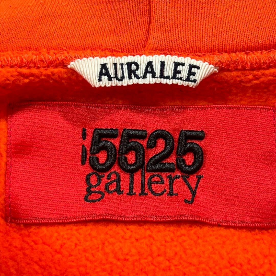 AURALEE(オーラリー)のAURALEE 5525gallery パーカー オレンジ オーバーサイズ メンズのトップス(パーカー)の商品写真