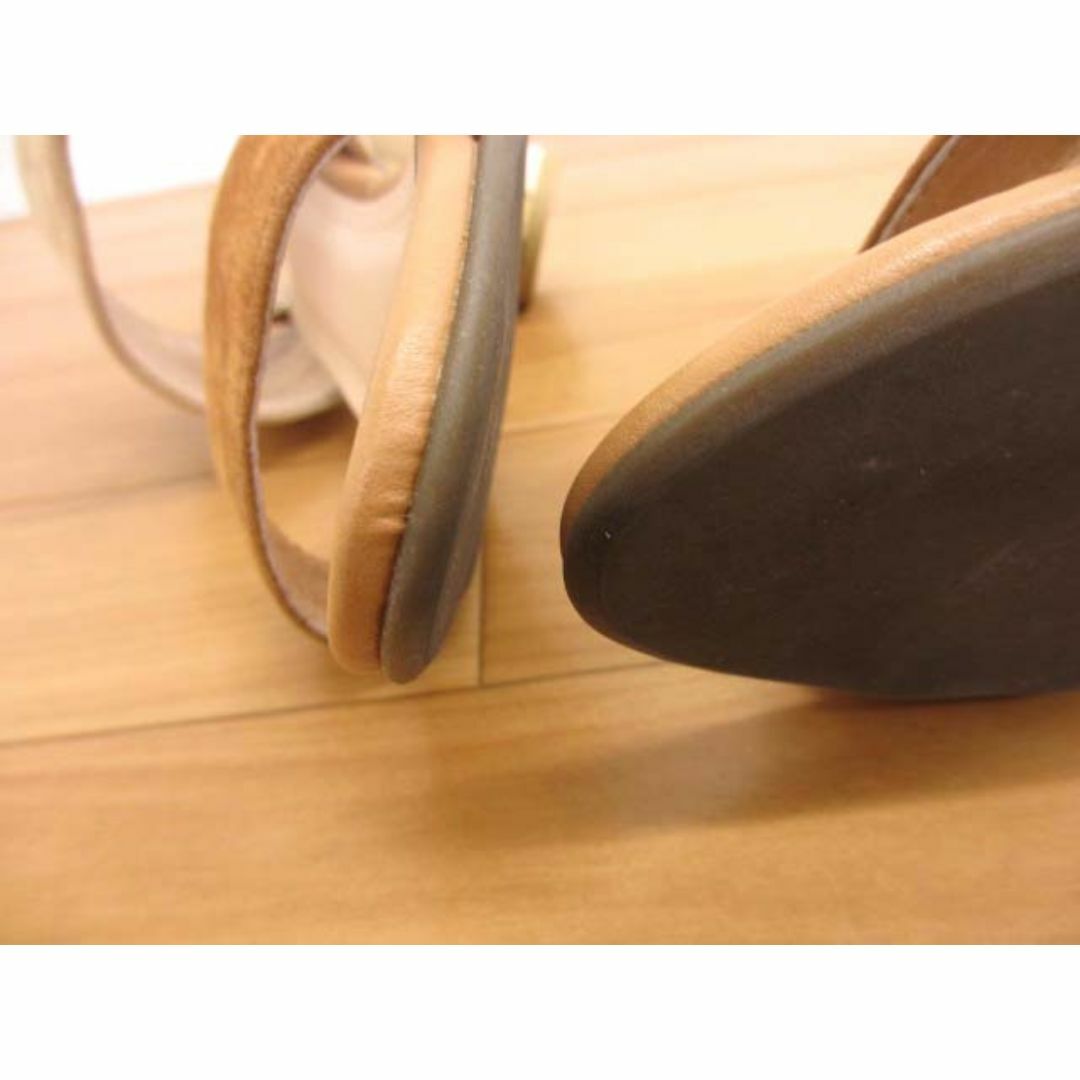 【R】モードカオリ MODE KAORI スエード サンダル 23 レディースの靴/シューズ(サンダル)の商品写真