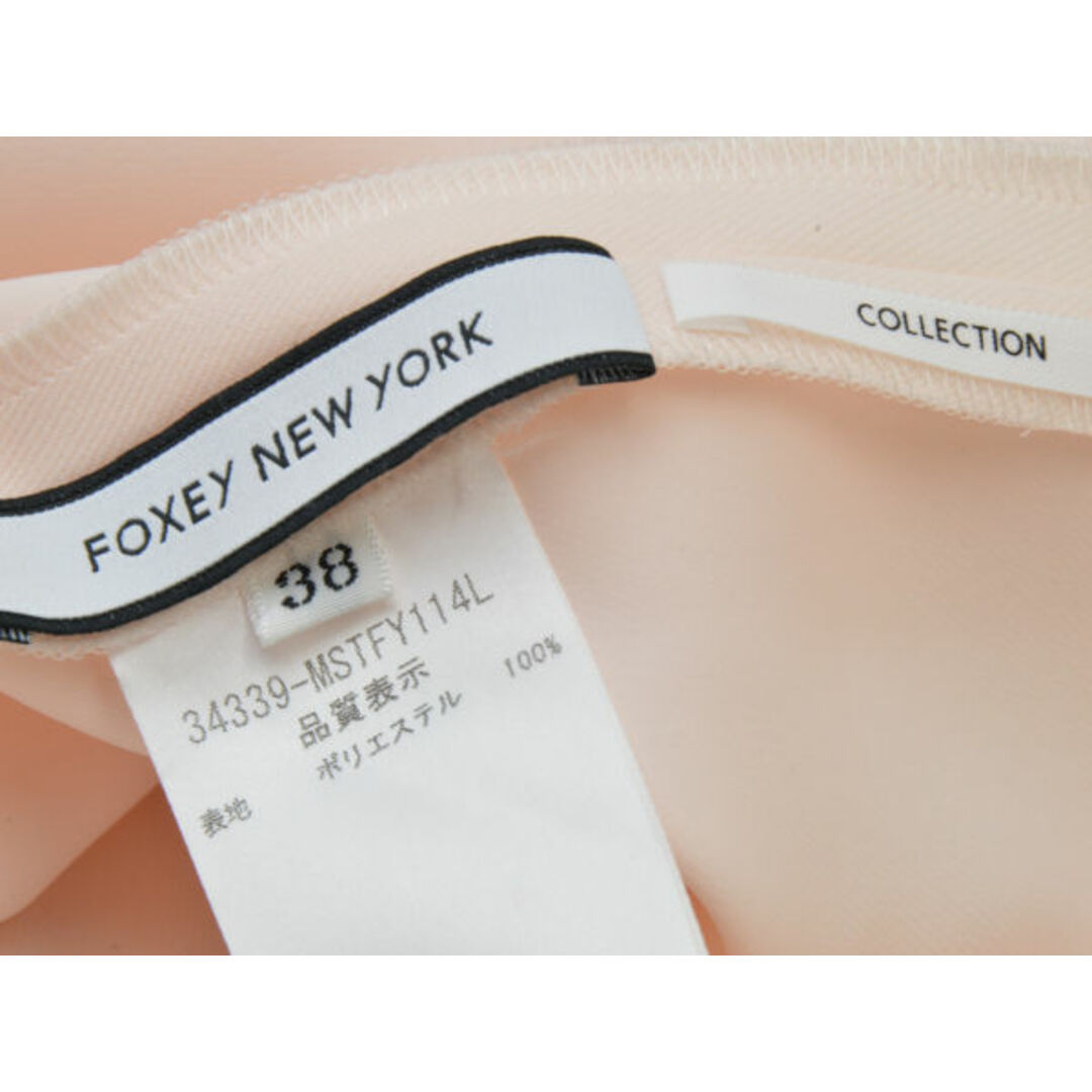 FOXEY(フォクシー)のフォクシー FOXEY NEW YORK COLLECTION フリルチュニック シャツ/ブラウス 38サイズ ピンク レディース j_p F-L6905 レディースのトップス(シャツ/ブラウス(半袖/袖なし))の商品写真
