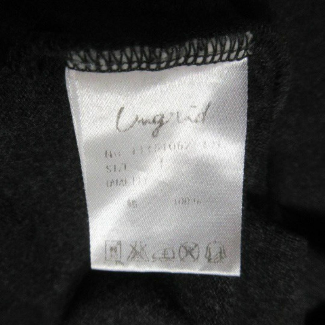 Ungrid(アングリッド)のUngrid ハイネックカットソー 長袖  F グレー 220203AO11A レディースのトップス(カットソー(長袖/七分))の商品写真