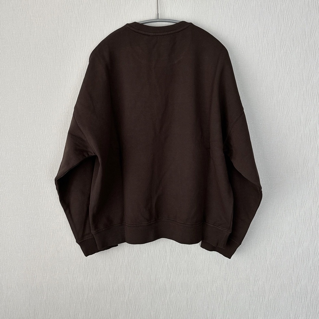 新品】N°21 ロゴ入り スウェット トレーナー ブラウン 新品】N°21 ロゴ入り スウェット トレーナー ブラウン