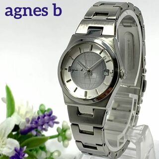 agnes b. - 850 稼働品 agnes b アニエスベー レディース 腕時計 デイト 人気