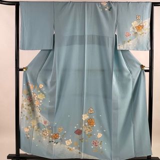 訪問着 身丈158cm 裄丈64.5cm 正絹 逸品 【中古】