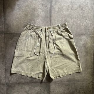 エルエルビーン(L.L.Bean)の80s エルエルビーン ハーフパンツ/ショートパンツ USA製M ライトオリーブ(ショートパンツ)