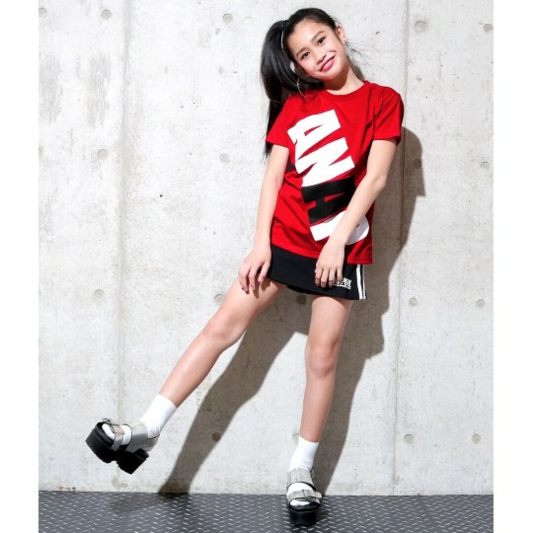 ANAP GiRL(アナップガール)のANAP GIRL BIGロゴプリントTシャツ キッズ/ベビー/マタニティのキッズ服女の子用(90cm~)(Tシャツ/カットソー)の商品写真