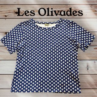 Les Olivades★レゾリヴァード 総柄 Tシャツ 半袖(Tシャツ(半袖/袖なし))