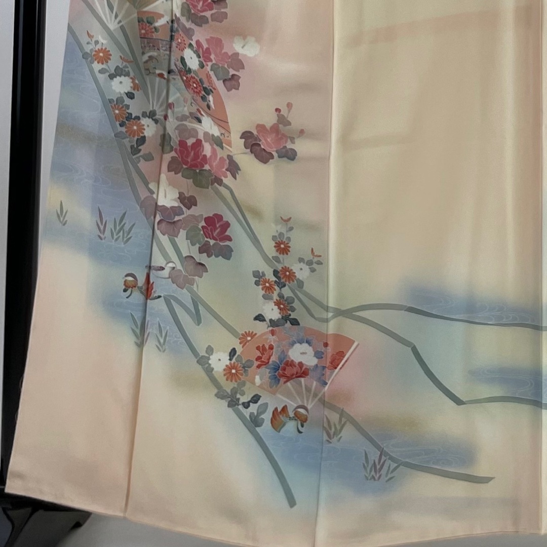 訪問着 身丈162cm 裄丈63cm 正絹 美品 秀品 【中古】 レディースの水着/浴衣(着物)の商品写真