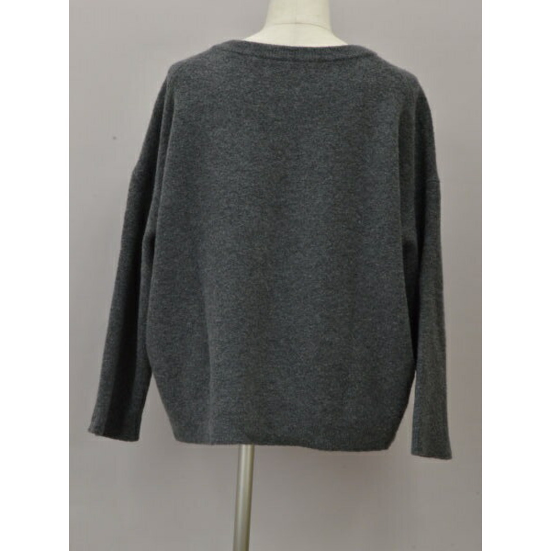 DEUXIEME CLASSE(ドゥーズィエムクラス)のドゥーズィエムクラス Deuxieme Classe EVERYDAY I LIKE. Boucle クルーネック プルオーバー Fサイズ グレー レディース j_p F-L7016 レディースのトップス(ニット/セーター)の商品写真