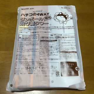 ねこのきもち　付録　ダンボール　跳び箱タワー