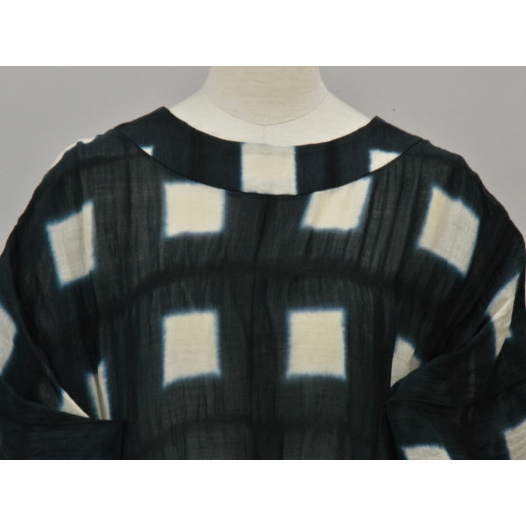 イッセイミヤケ HaaT ISSEY MIYAKE チュニック 藍染め 2サイズ