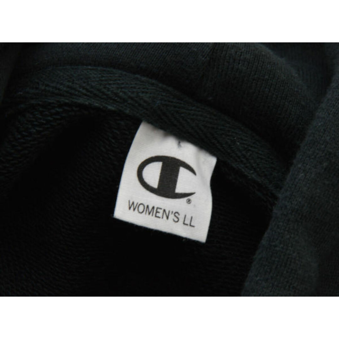 Champion(チャンピオン)のチャンピオン Champion スウェットパーカー プルオーバー フーデッド WOMEN'S LLサイズ ブラック レディース u_s F-L7092 レディースのトップス(パーカー)の商品写真