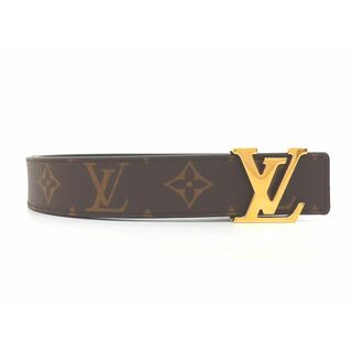 ルイヴィトン(LOUIS VUITTON)の【新着】ルイ・ヴィトン M9453 モノグラム サンチュール LVイニシャル リバーシブル ベルト #80/32 【池袋店】【中古】(ベルト)