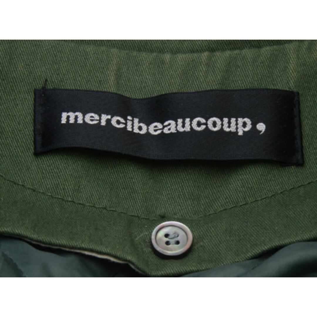 mercibeaucoup(メルシーボークー)のメルシーボークー mercibeaucoup, モッズコート ファー ライナー付き 1サイズ グリーン メンズ j_p F-L7104 メンズのジャケット/アウター(ダッフルコート)の商品写真