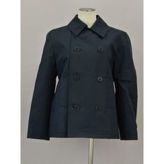 アーペーセー A.P.C. コート イタリア生地 XSサイズ ネイビー レディース e_u F-L7113