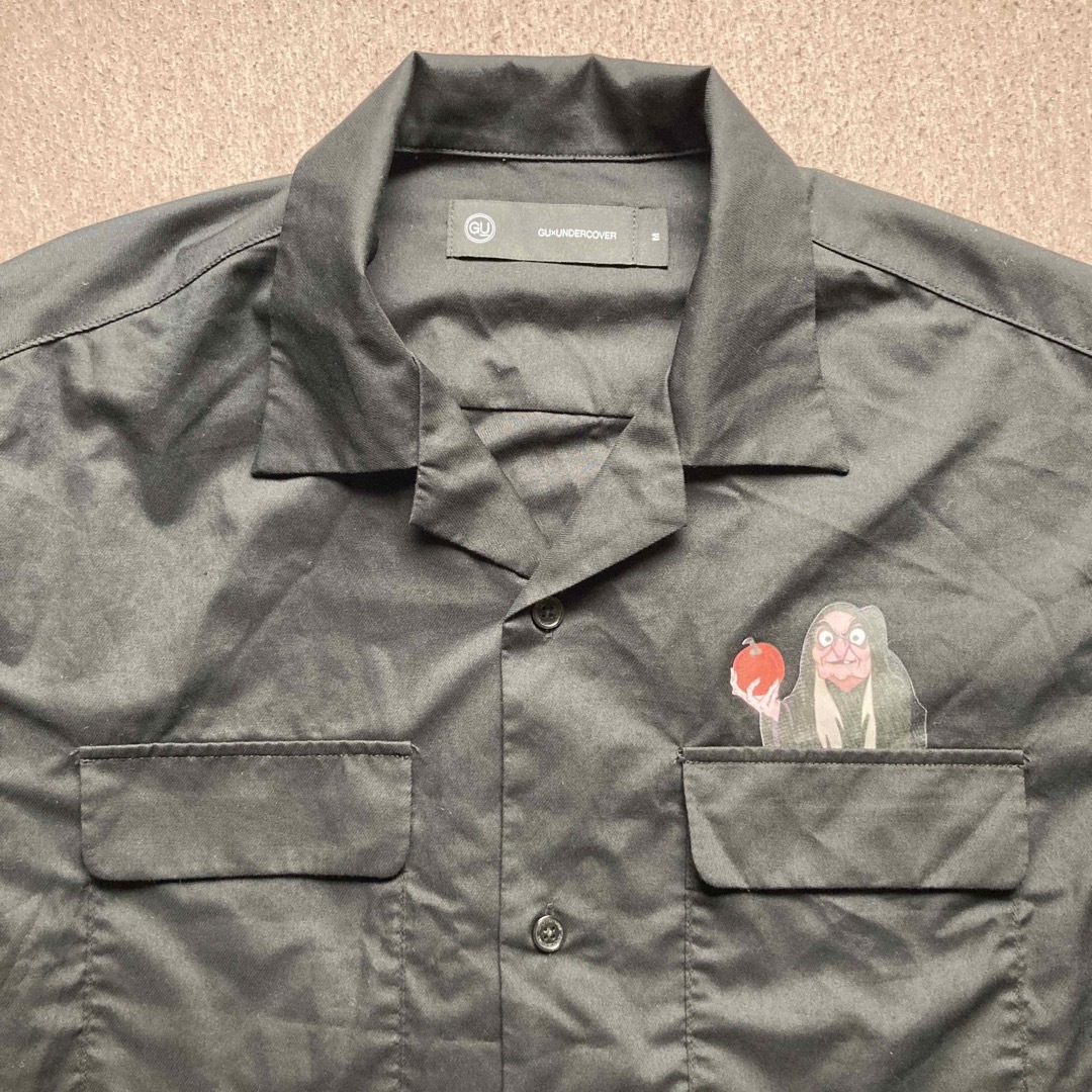 GU(ジーユー)のGU×アンダーカバー　オープンカラーシャツ メンズのトップス(Tシャツ/カットソー(半袖/袖なし))の商品写真
