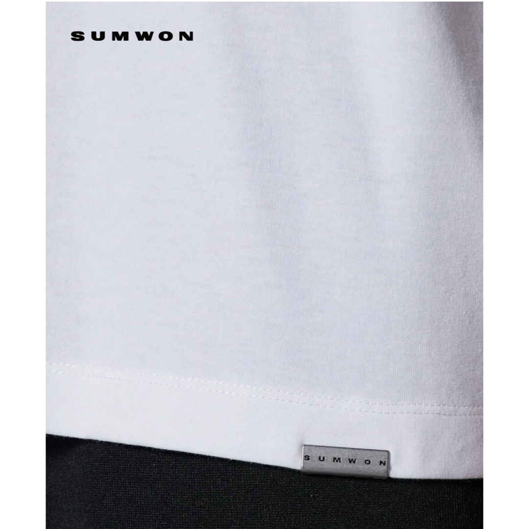 SHEIN(シーイン)のSUMWON  Tシャツ  新品未使用 メンズのトップス(Tシャツ/カットソー(半袖/袖なし))の商品写真