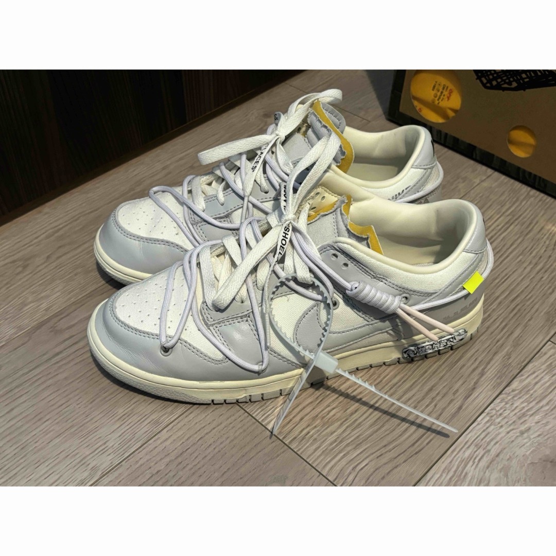 NIKE(ナイキ)のOFF-WHITE × NIKE DUNK LOW lot49 27cm メンズの靴/シューズ(スニーカー)の商品写真