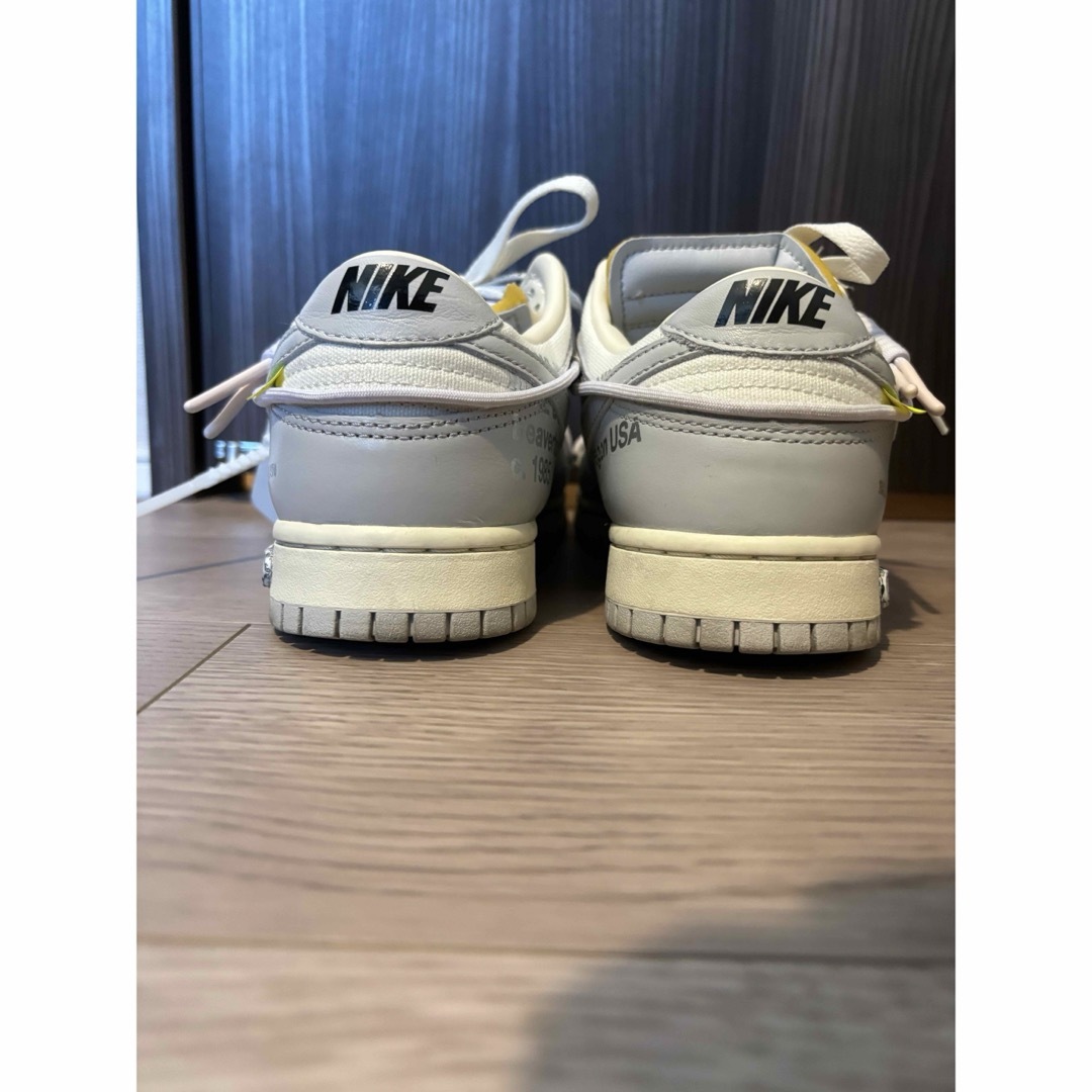 NIKE(ナイキ)のOFF-WHITE × NIKE DUNK LOW lot49 27cm メンズの靴/シューズ(スニーカー)の商品写真