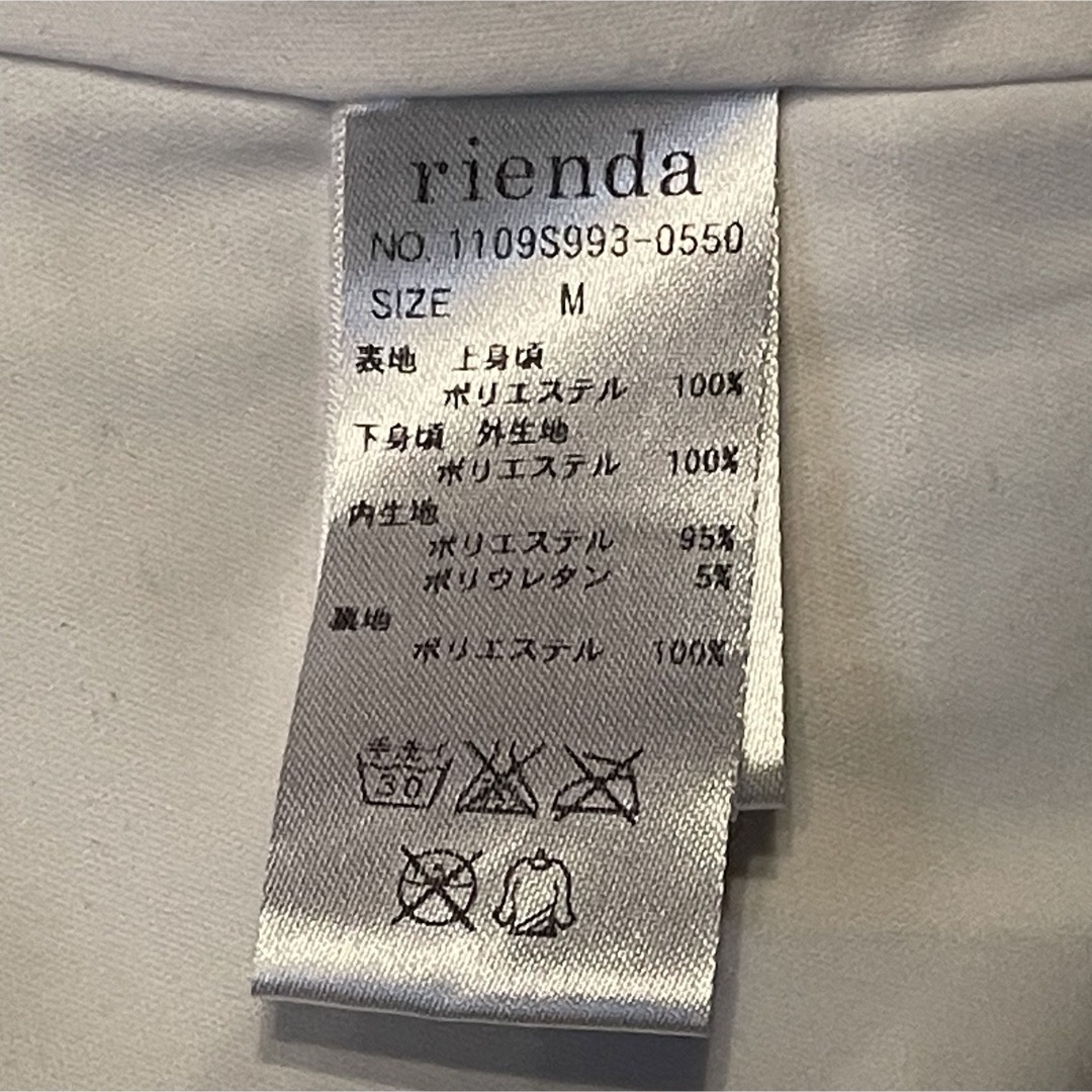 rienda(リエンダ)のrienda リエンダ ワンピース size M レディースのワンピース(ミニワンピース)の商品写真