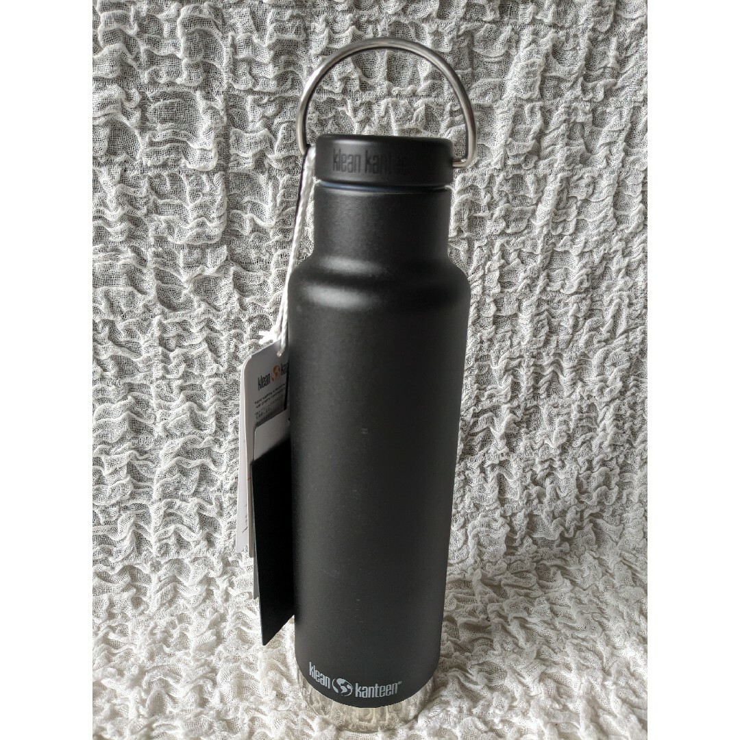 klean kanteen(クリーンカンティーン)のブリーフィング×クリーンカンティーン◆ステンレスボトル 水筒 黒◆新作 新品 インテリア/住まい/日用品のキッチン/食器(容器)の商品写真