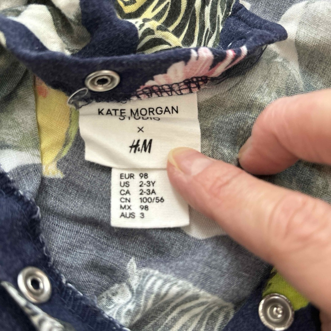 H&M(エイチアンドエム)のH&M KATE MORGAN STUDIO コラボ　オールインワン キッズ/ベビー/マタニティのキッズ服女の子用(90cm~)(その他)の商品写真