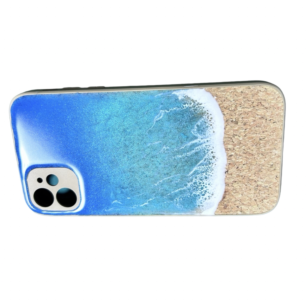 海レジン　iPhone11ケース スマホ/家電/カメラのスマホアクセサリー(iPhoneケース)の商品写真