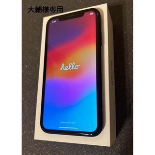 iPhone XR Black 128 GB  SIMフリー(iPhoneケース)