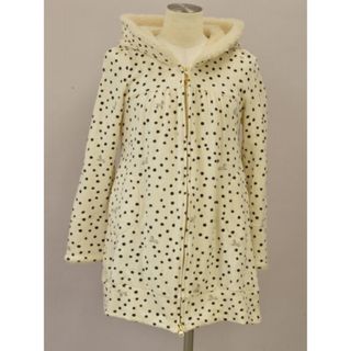 franche lippee - Cherir la femme フランシュリッペ franche lippee ボア ロングパーカー ダルメシアン Mサイズ ホワイト レディース j_p F-L7450