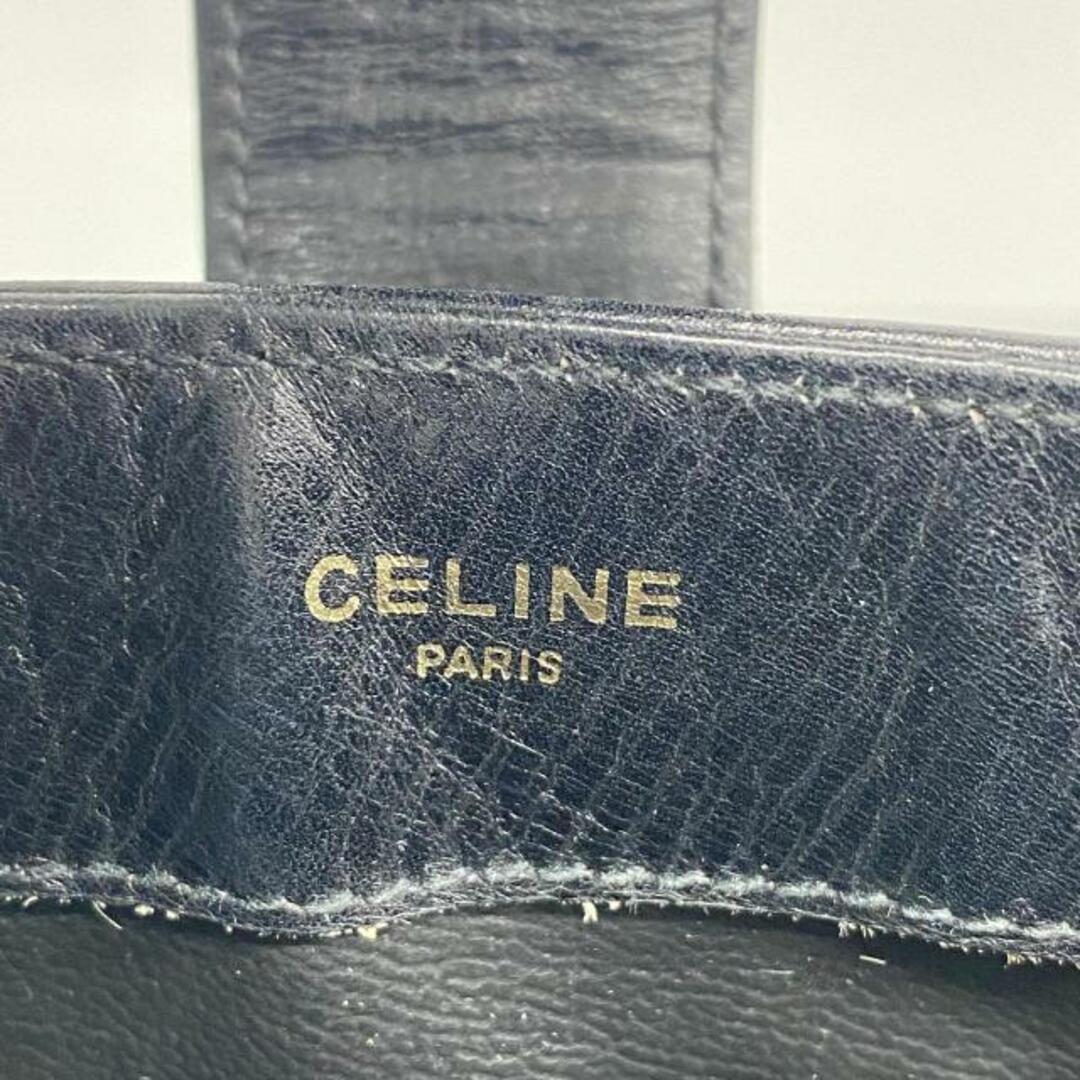 celine(セリーヌ)の★SALE 【4ic3018】セリーヌ ショルダーバッグ/Cマカダム/キャンバス/レザー/ブラック/ゴールド金具 【中古】 レディース レディースのバッグ(ショルダーバッグ)の商品写真